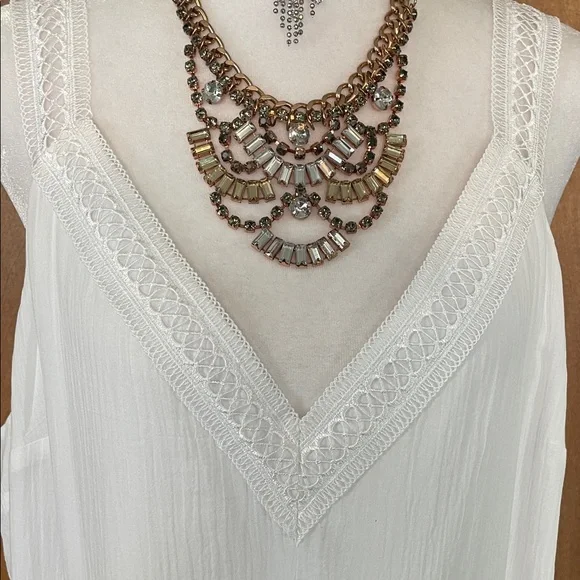 Elegant White Maxi Dress by Express - Picture 5 of 16